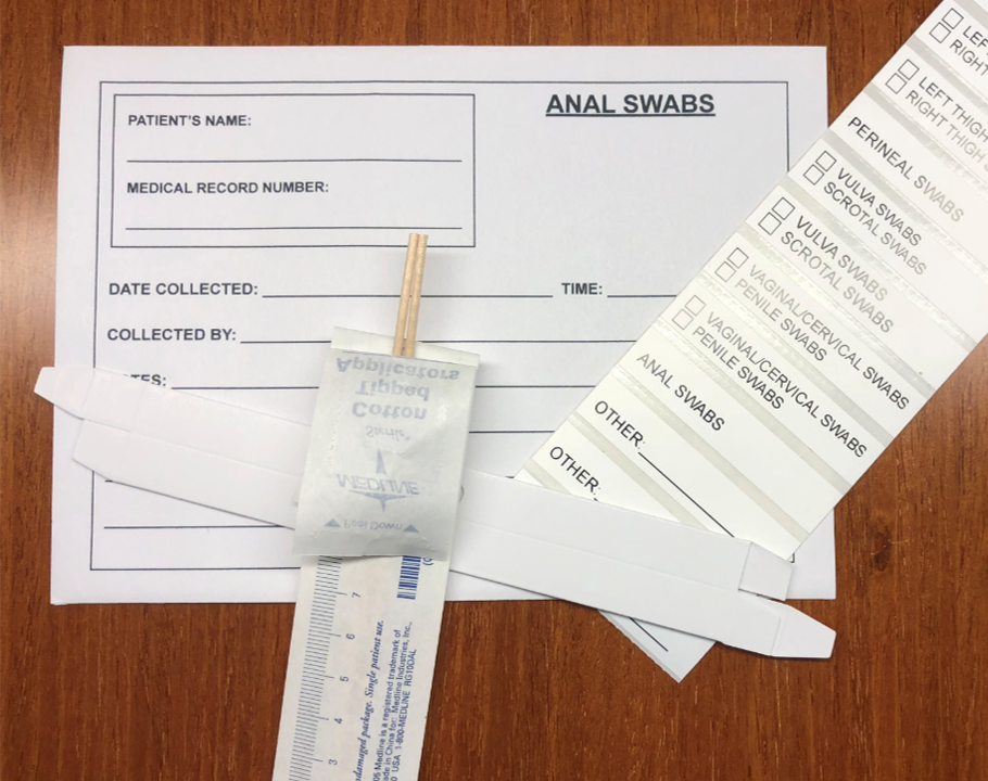 Anal Swabs – Texas Evidence Collection Protocol